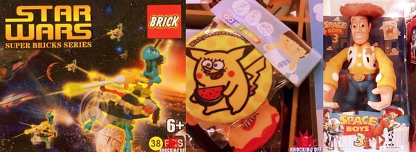 Bootleg toys can be as dangerous as they are silly
